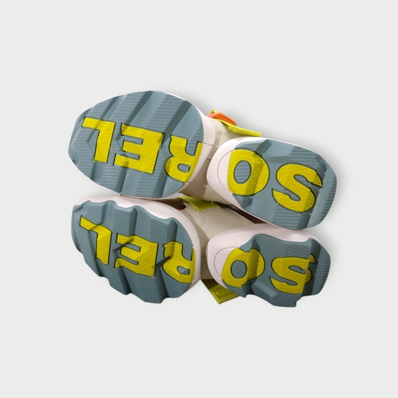 Women's Sandals SOREL Kinetic™ Impact Sling Chalk, Paradiso Peach Size US 7 New - Picture 4 of 7